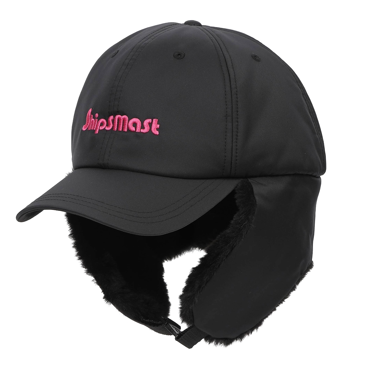 6パネルフライトキャップ【ブラック】