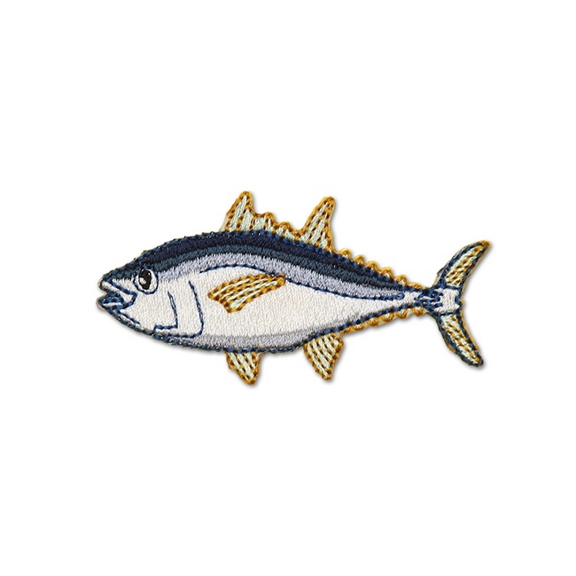 アイロンアップリケ クロマグロ