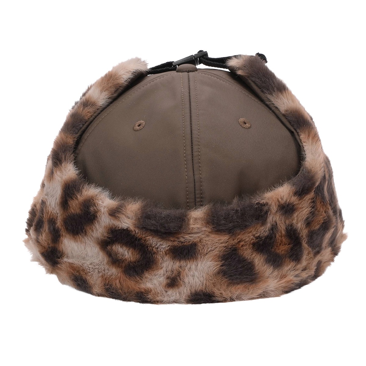 ６パネルフライトキャップ【ブラウン】