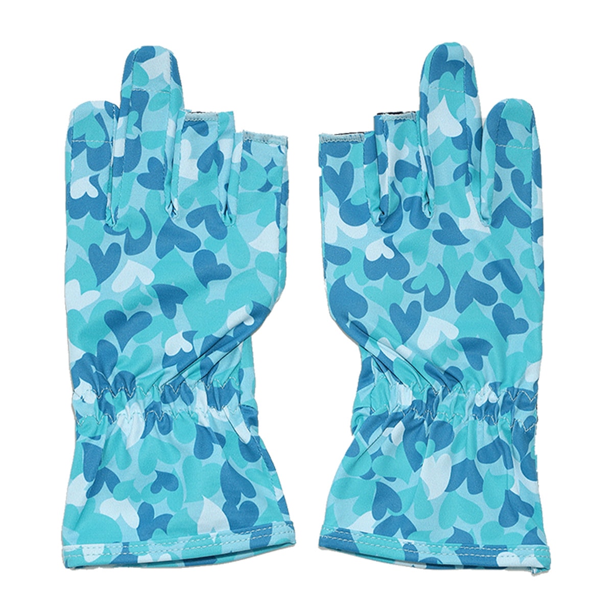 UVカットグローブ ハートカモ　３C　【全４色】