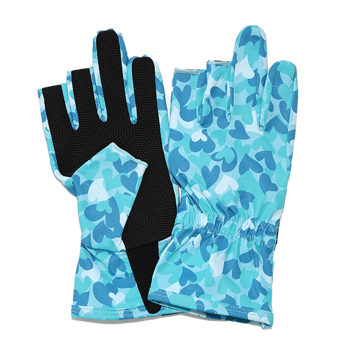 UVカットグローブ ハートカモ　３C　【全４色】