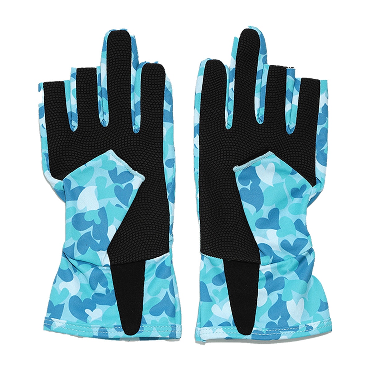 UVカットグローブ ハートカモ　３C　【全４色】