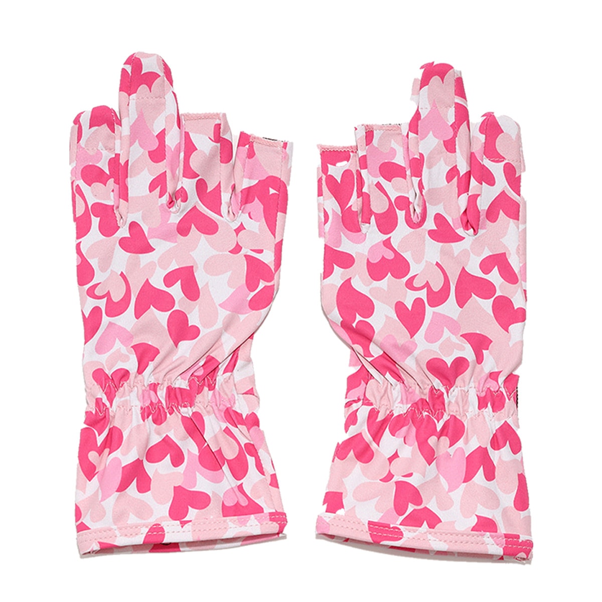UVカットグローブ ハートカモ　３C　【全４色】