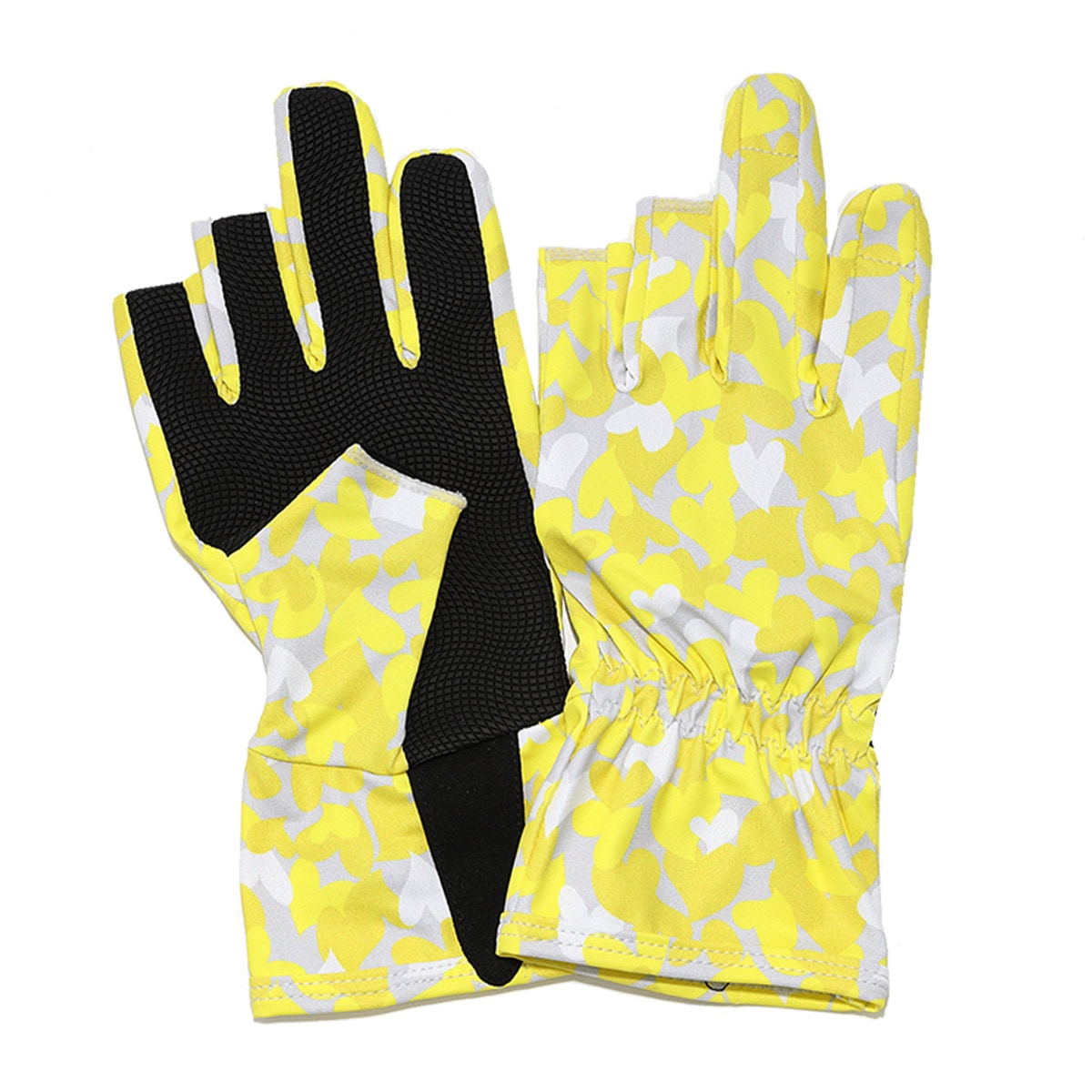 UVカットグローブ ハートカモ　３C　【全４色】