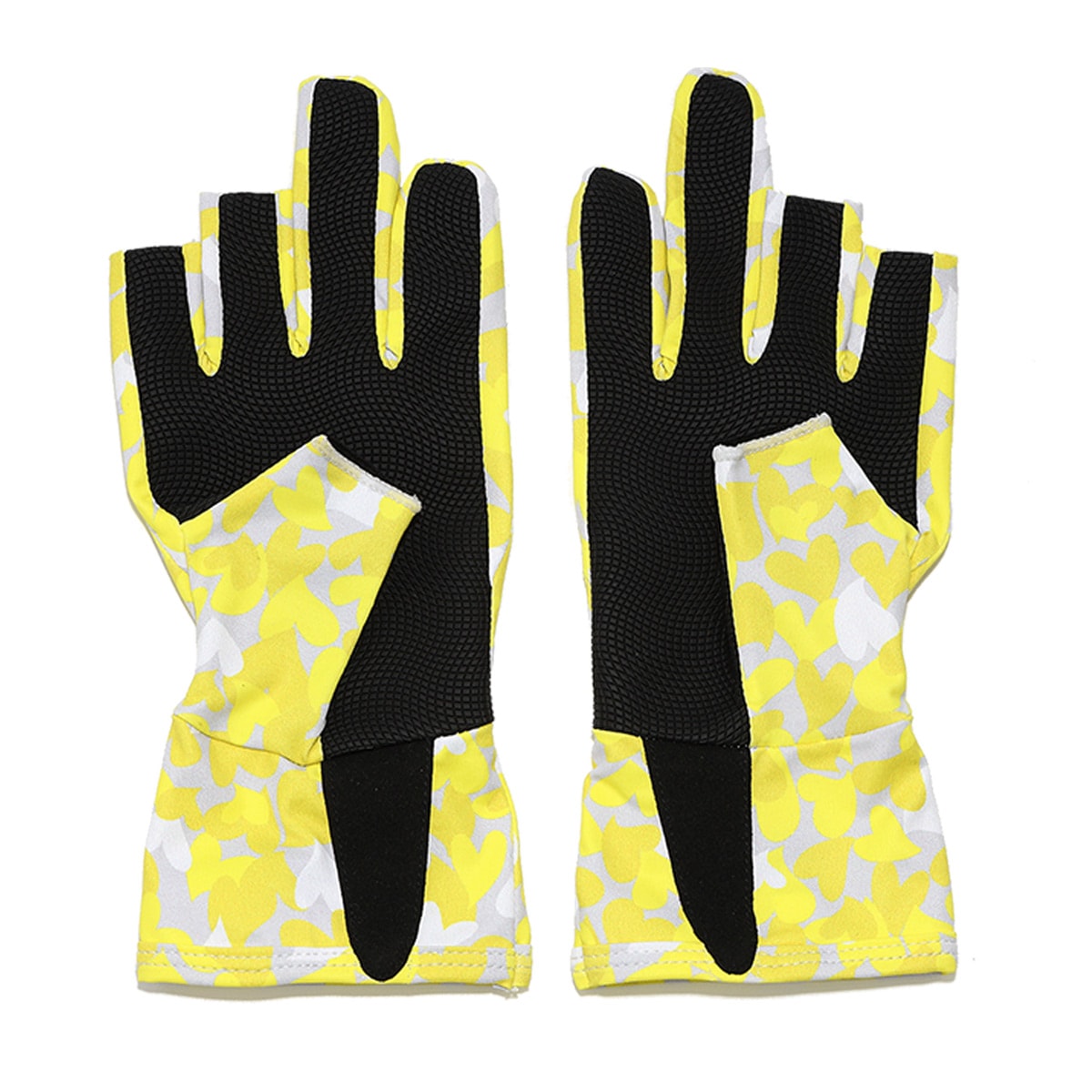 UVカットグローブ ハートカモ　３C　【全４色】