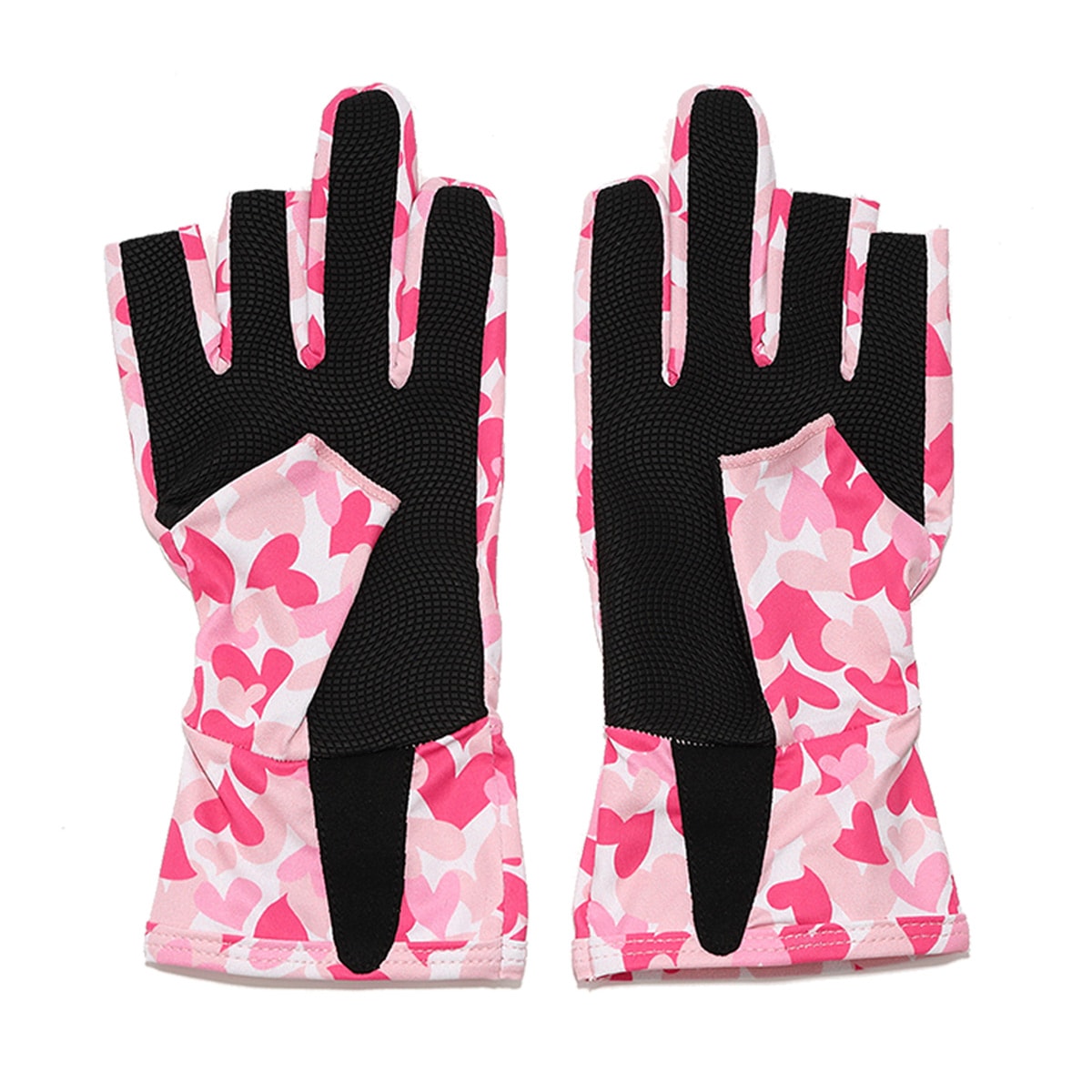 UVカットグローブ ハートカモ　３C　【全４色】