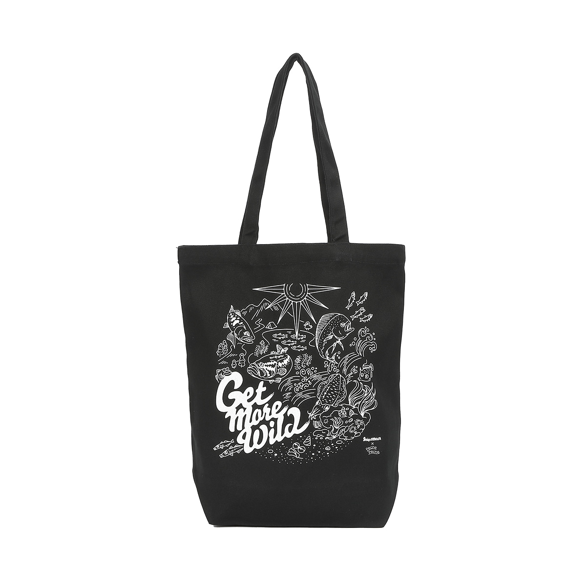 Shipsmast×PechePeche コラボトート【ブラック】