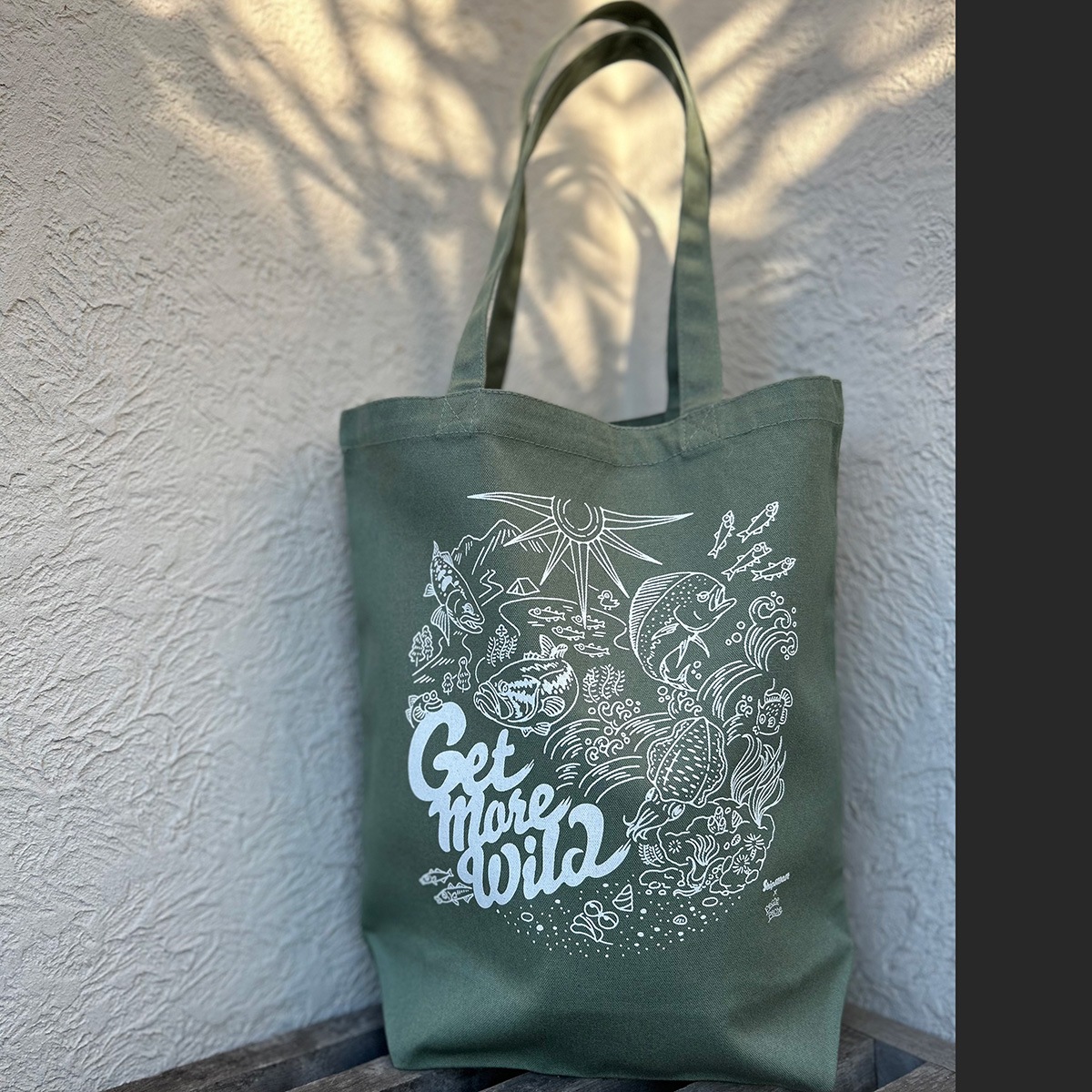 Shipsmast×PechePeche コラボトート【グリーン】