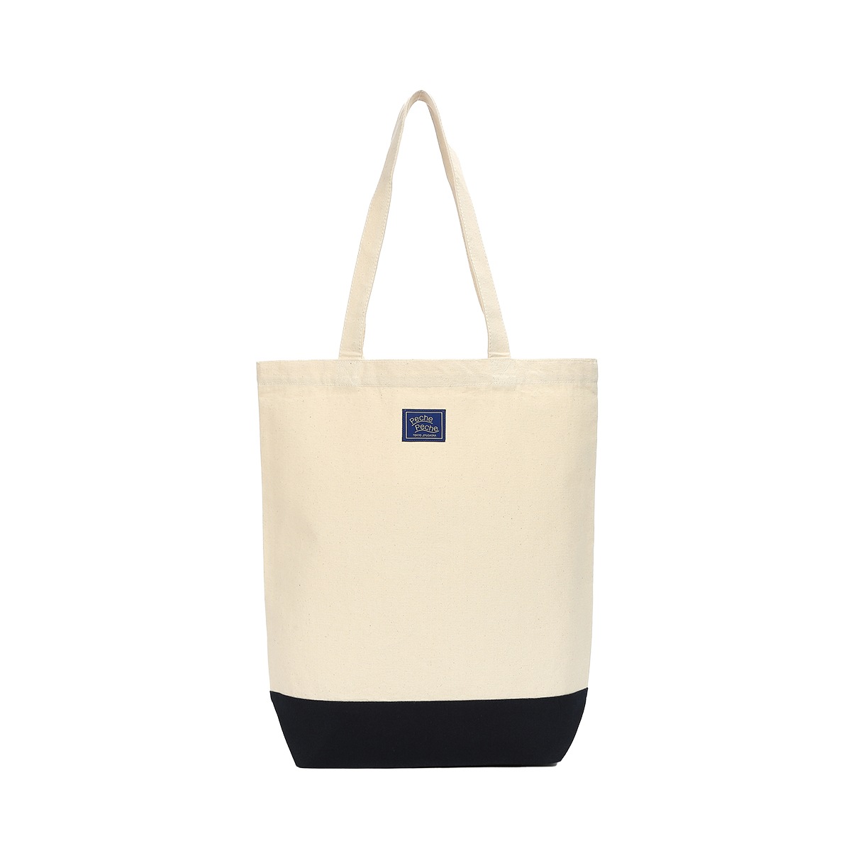 Shipsmast×PechePeche コラボトート【アイボリー×ネイビー】