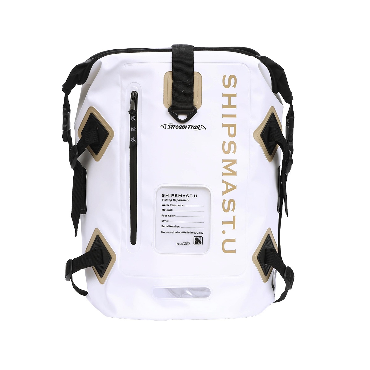 SHIPSMAST.U DRY TANK 33L【ホワイト×ベージュ】