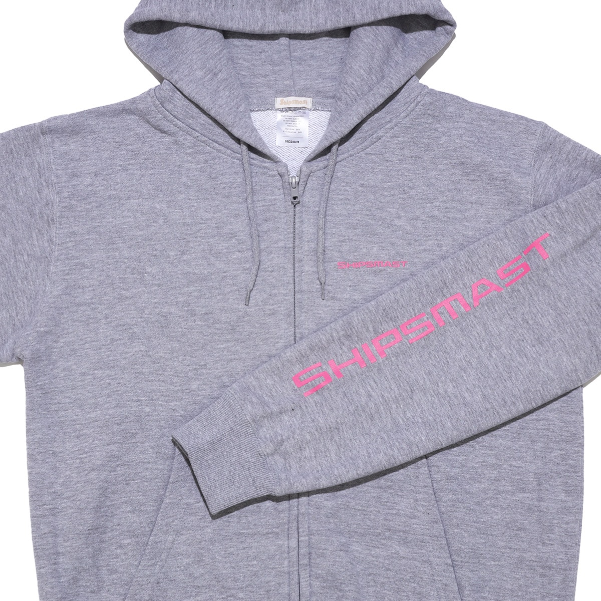 Shipsmastロゴジップフーディー【グレー】