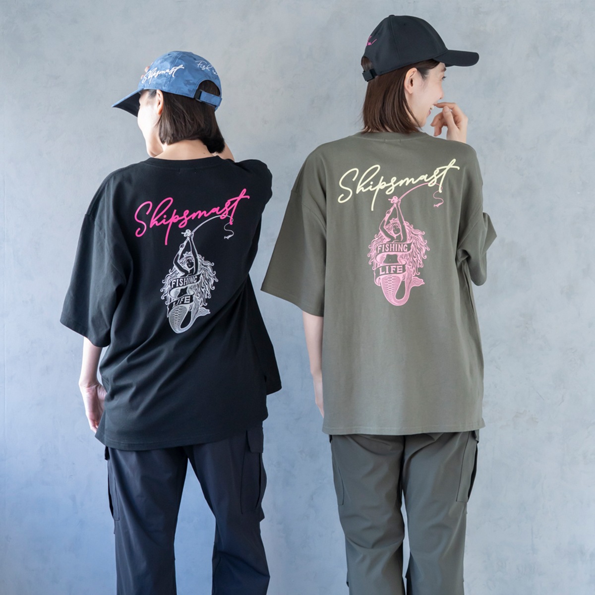 ゆるTマーメイド【ブラック】