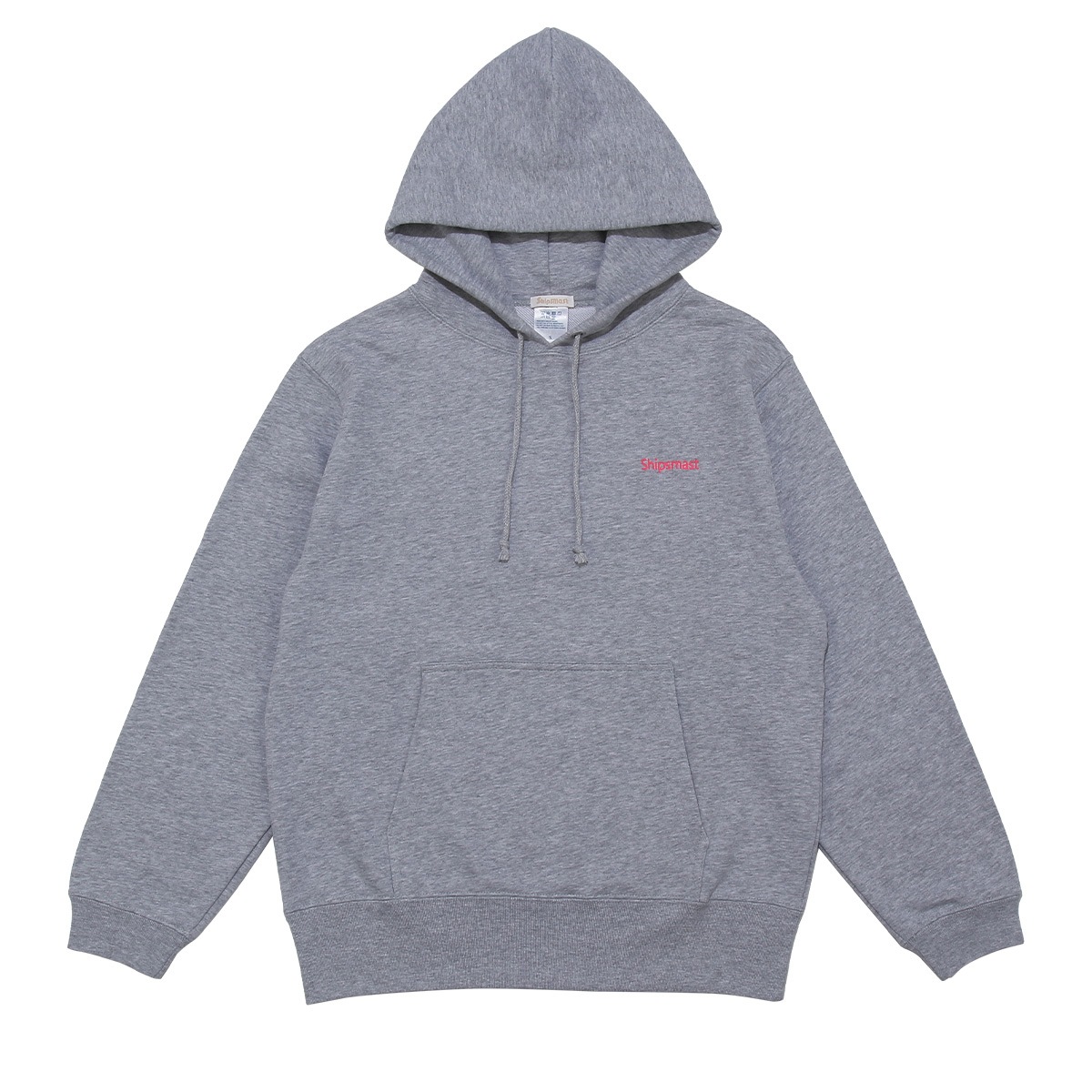 Shipsmastロゴフーディー【グレー×ピンク】
