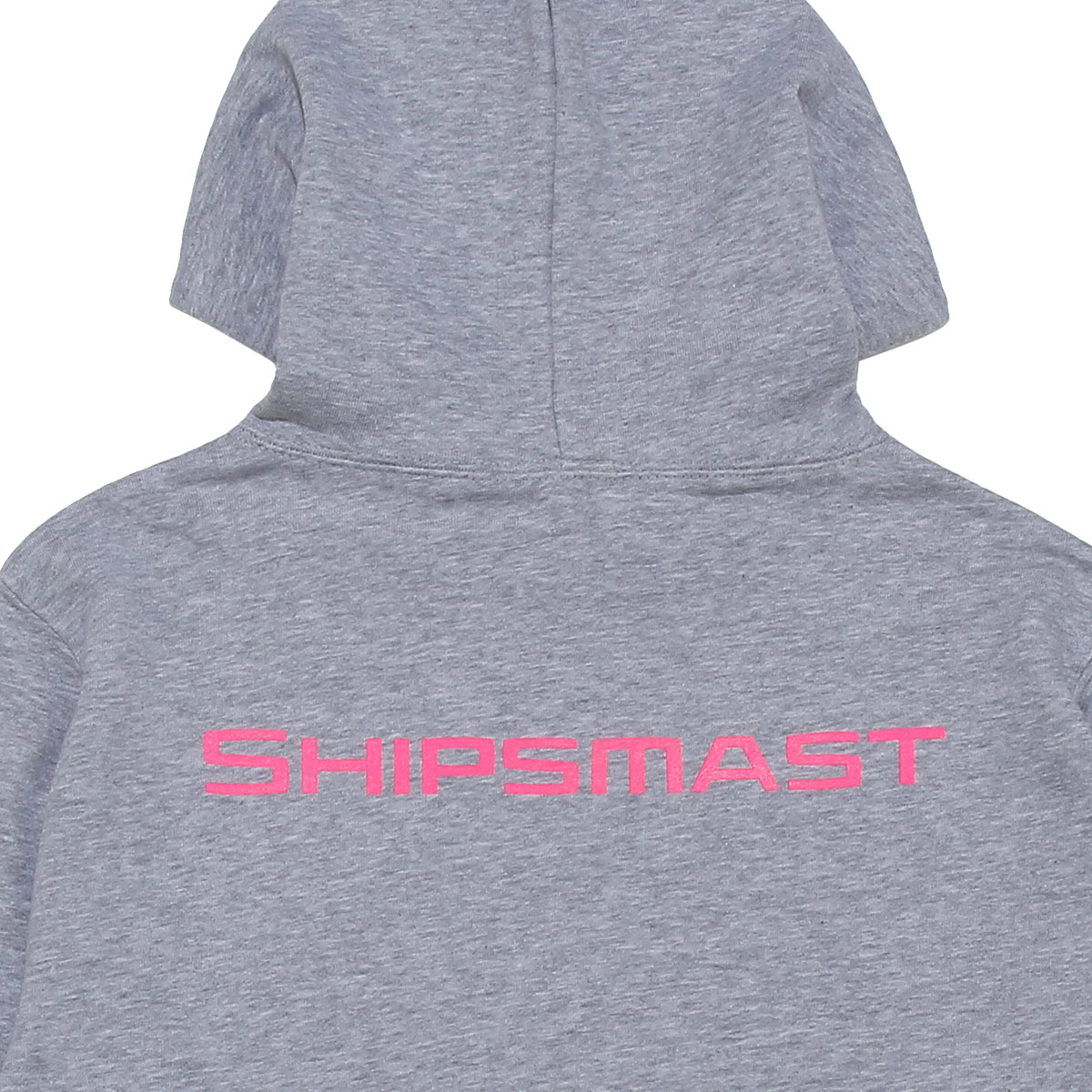 Shipsmastロゴフーディー【グレー×ピンク】