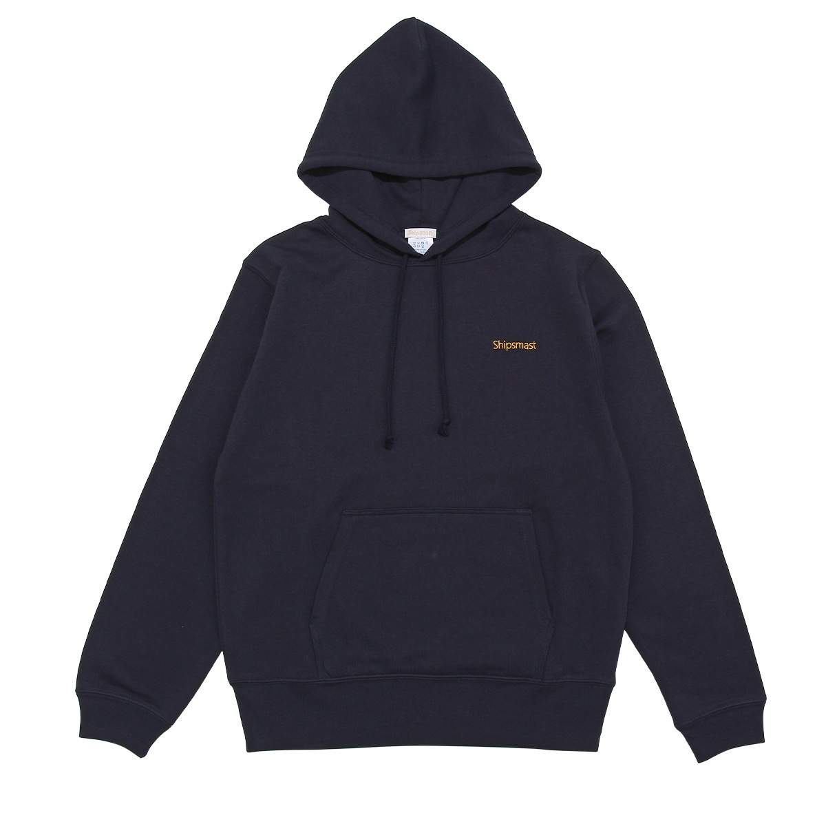 Shipsmastロゴフーディー【ネイビー×イエロー】