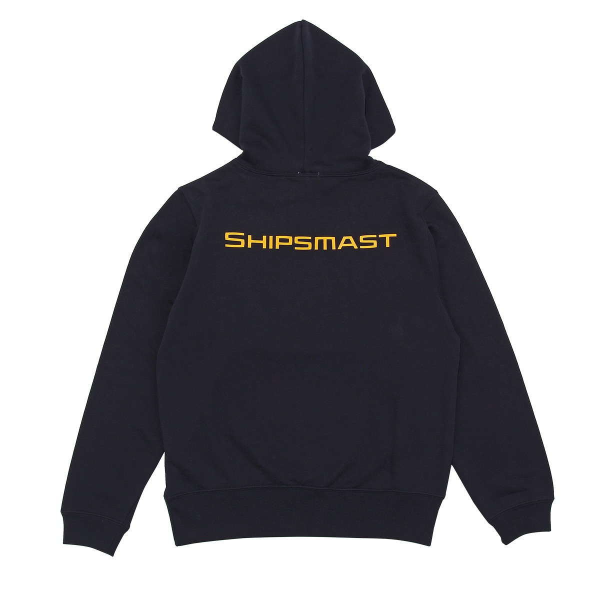 Shipsmastロゴフーディー【ネイビー×イエロー】