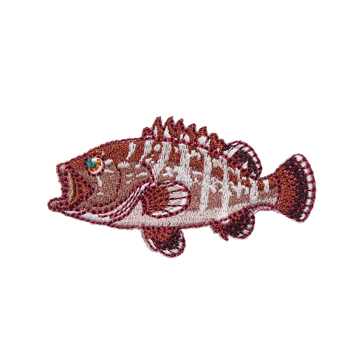 アイロンアップリケ マハタ