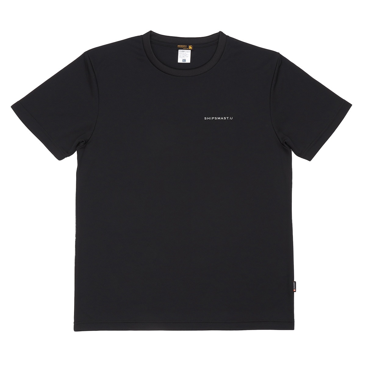 .U ロゴドライTシャツ【ブラック】