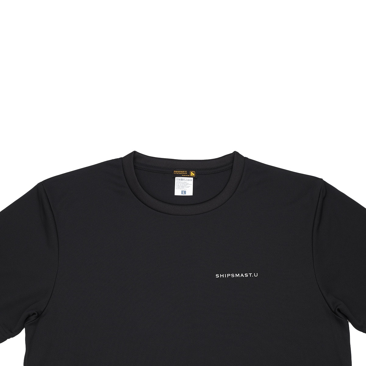 .U ロゴドライTシャツ【ブラック】