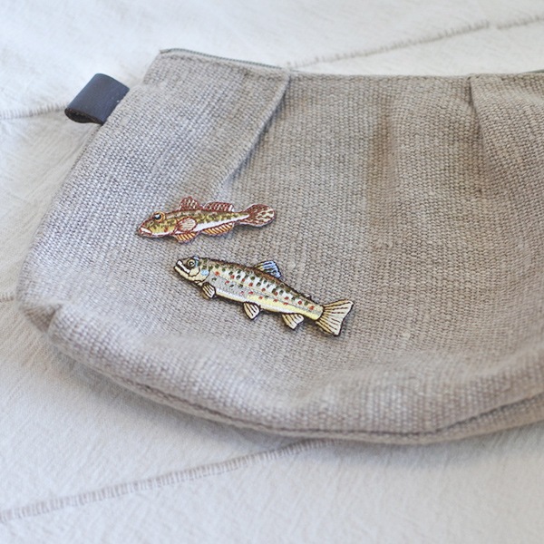 アイロンアップリケ ヒメマス