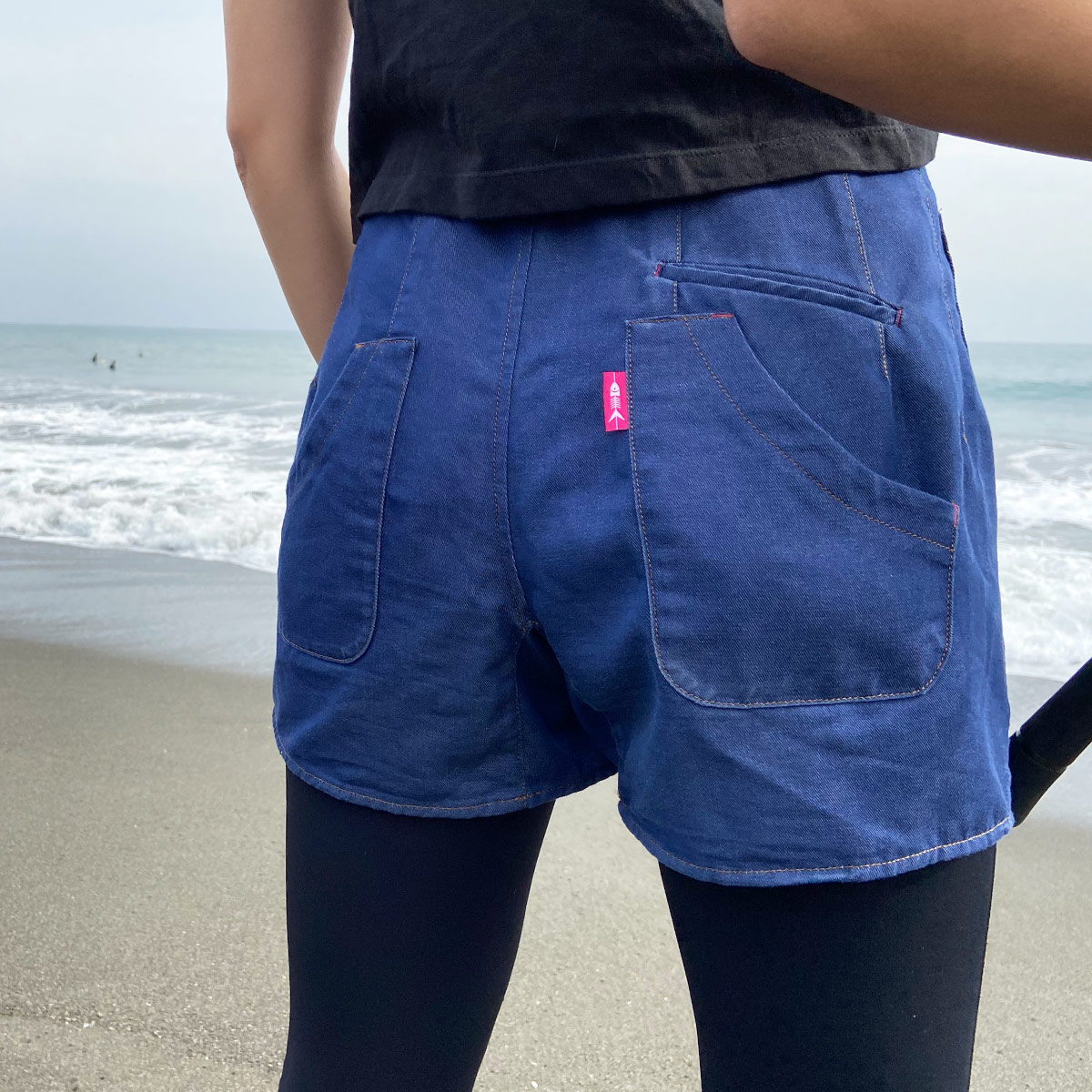 超撥水ショートパンツ【ネイビー】