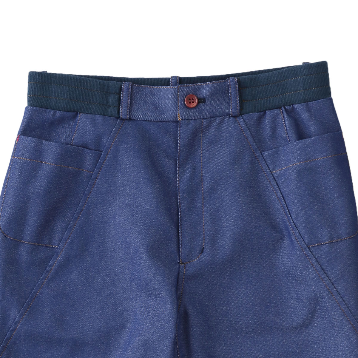 超撥水サブリナパンツ【ネイビー】