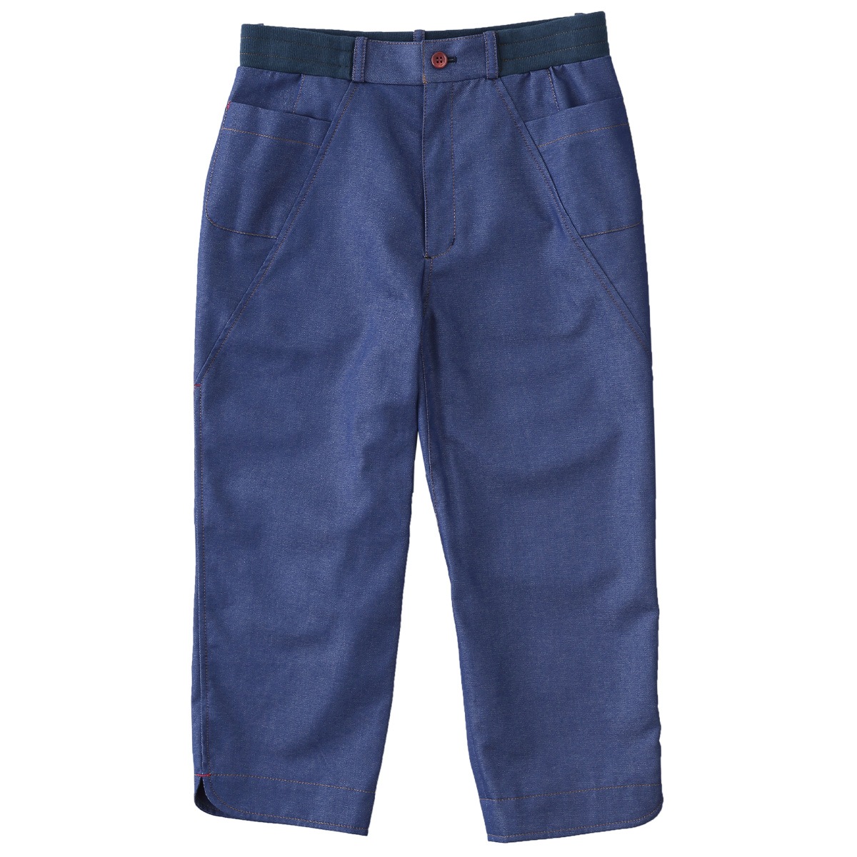 超撥水サブリナパンツ【ネイビー】