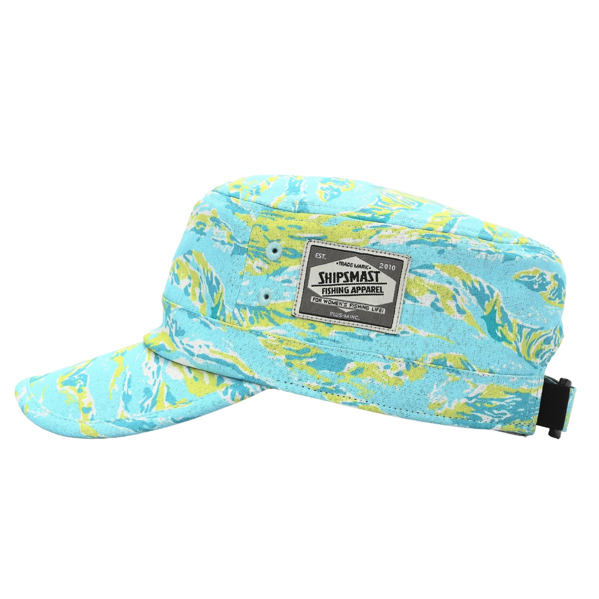 Fish Camo Dry ワークキャップ【ブルー】