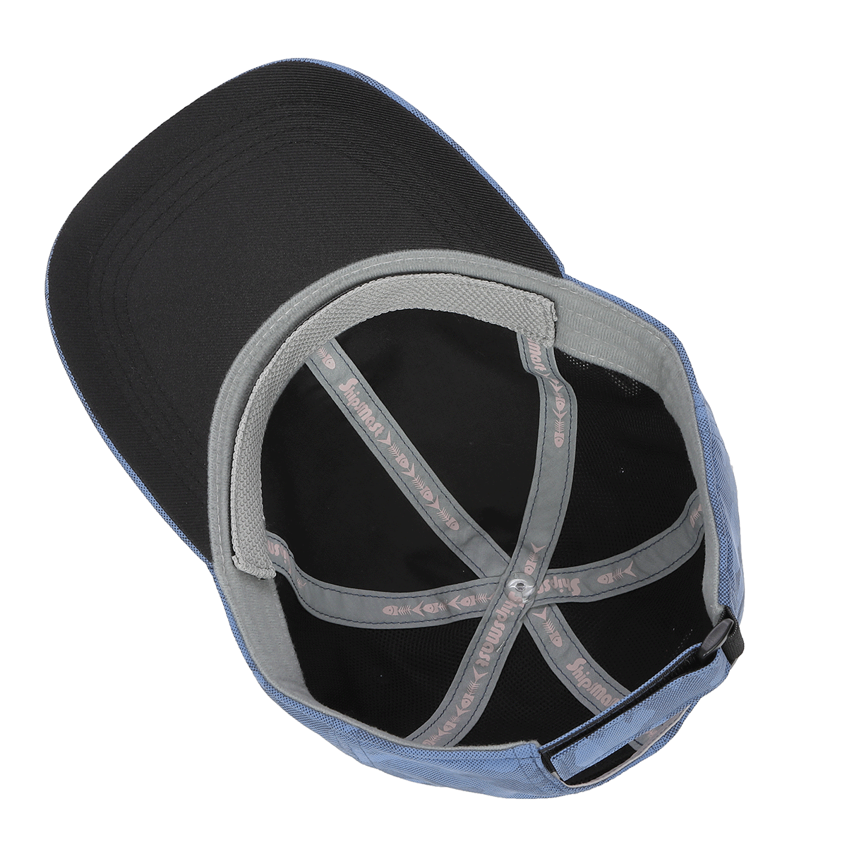 UVカット・フィッシングキャップ【ブルーカモ】