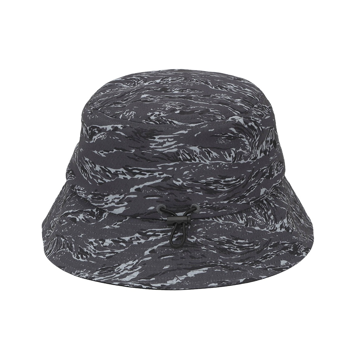 Fish Camo Dry バケットハット【ブラック】 | PlusM Online Shop