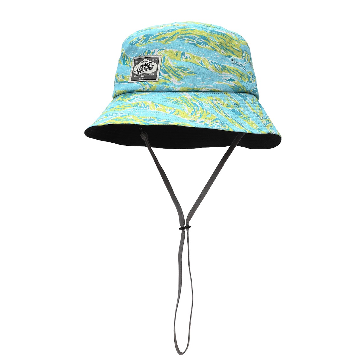 Fish Camo Dry バケットハット【ブルー】