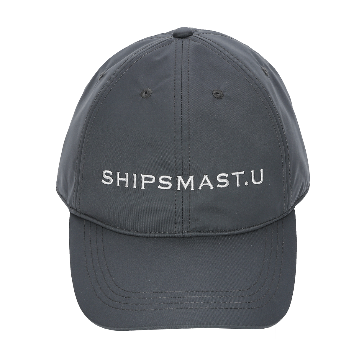 透湿防水ロゴ刺繍キャップ【グレー】