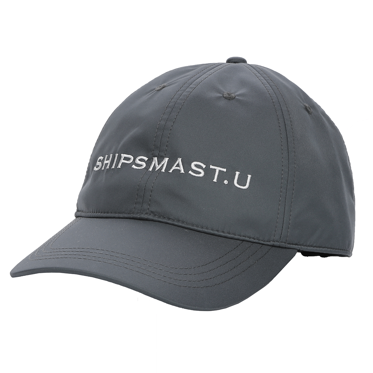 透湿防水ロゴ刺繍キャップ【グレー】