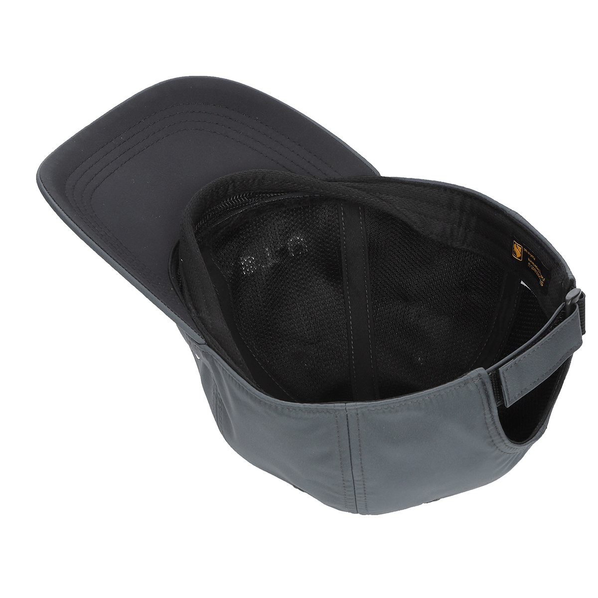 透湿防水ロゴ刺繍キャップ【グレー】