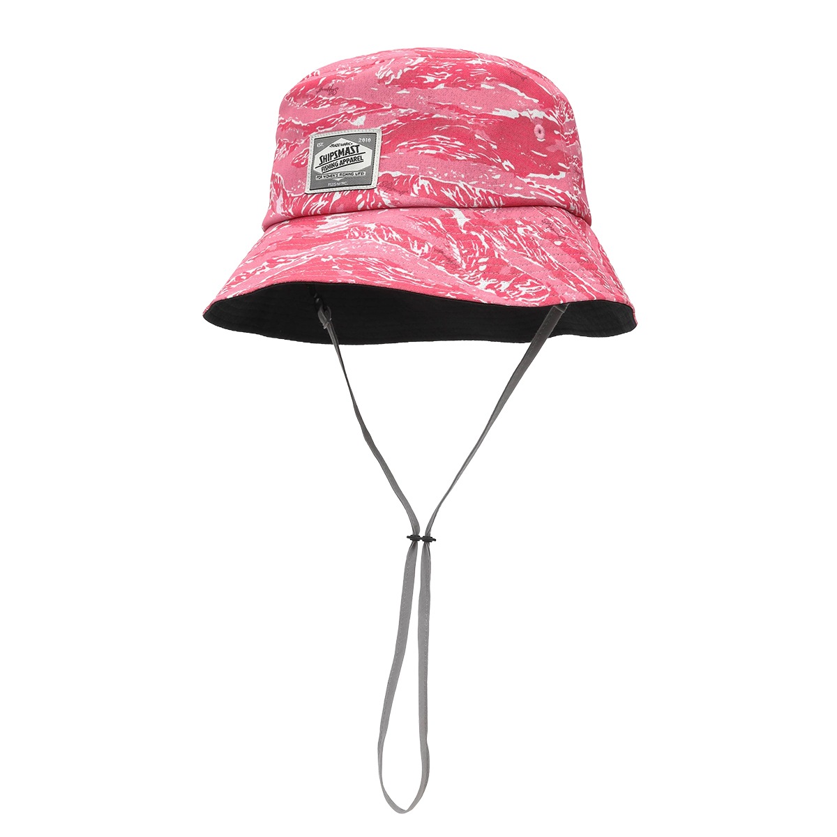 Fish Camo Dry バケットハット【ピンク】