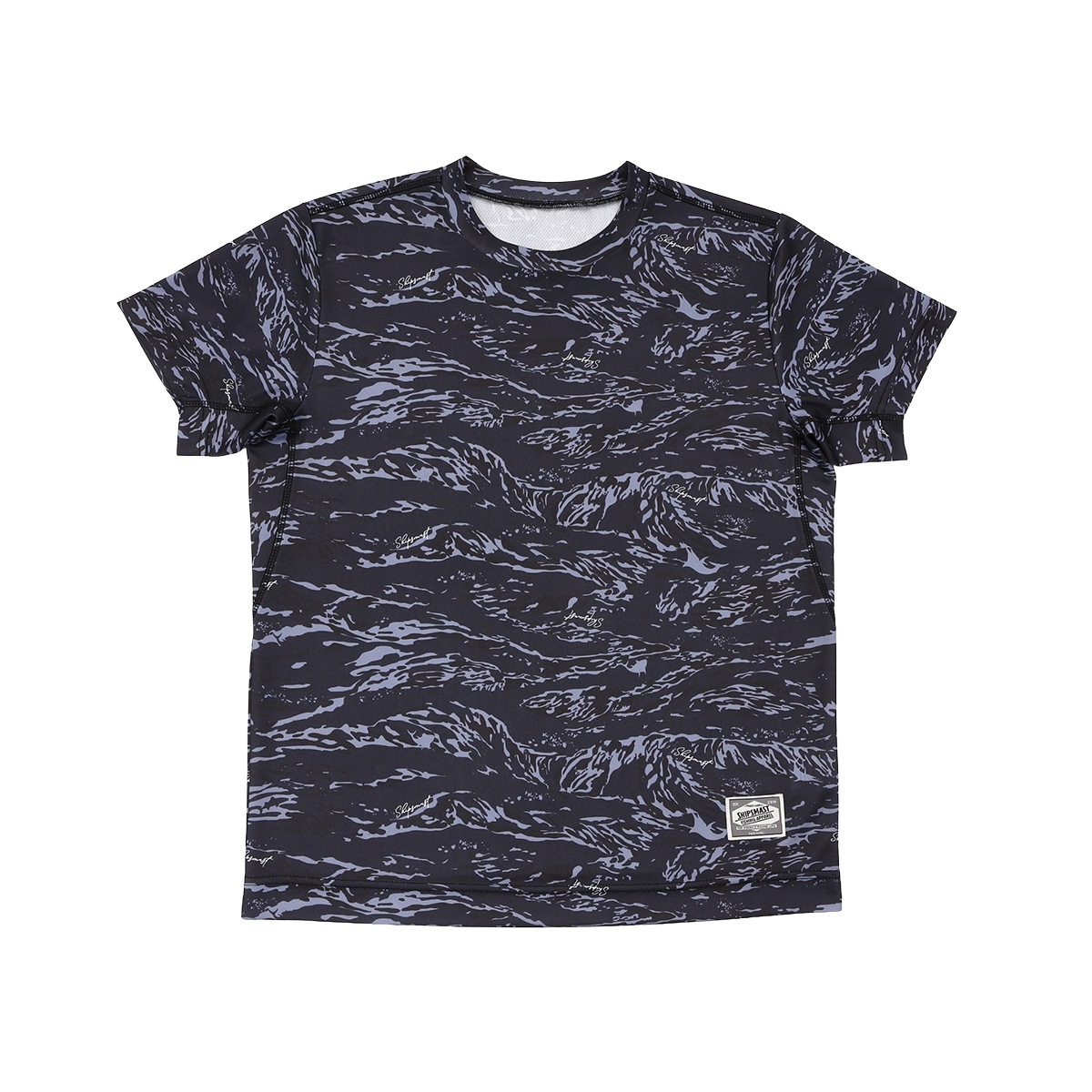 Fish Camo Dry Tシャツ【ブラック】