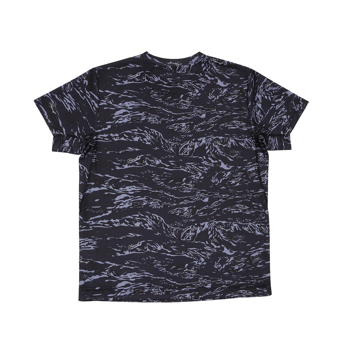 Fish Camo Dry Tシャツ【ブラック】
