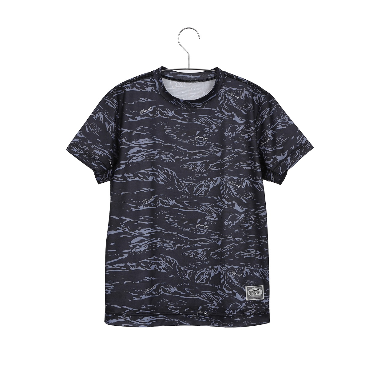 Fish Camo Dry Tシャツ【ブラック】