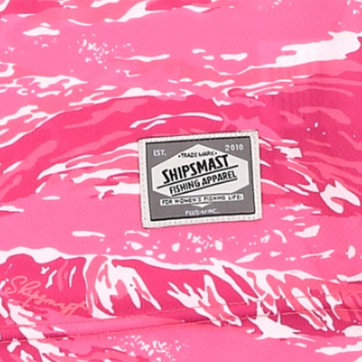 Fish Camo Dry Tシャツ【ピンク】
