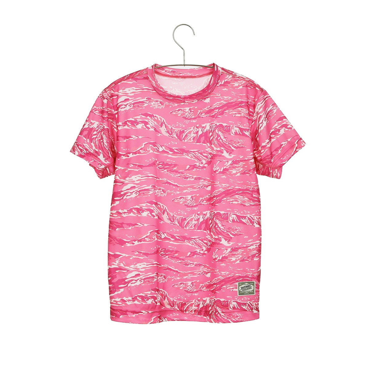Fish Camo Dry Tシャツ【ピンク】