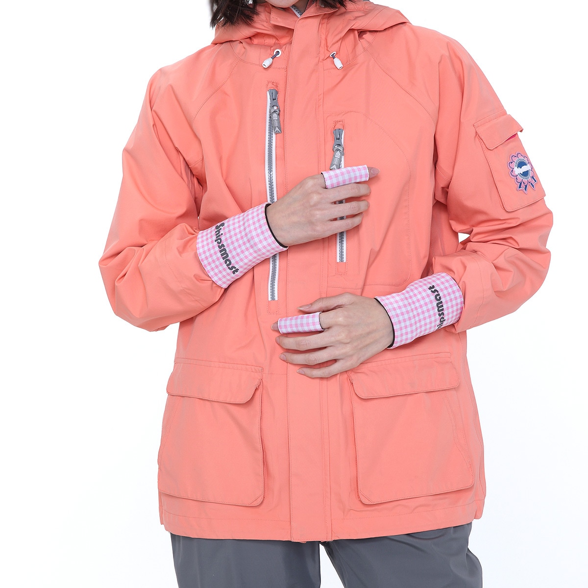 Shipsmast ピンク レインウェア リストバンド【ピンク】同梱2個入り | PlusM Online Shop プラスエム