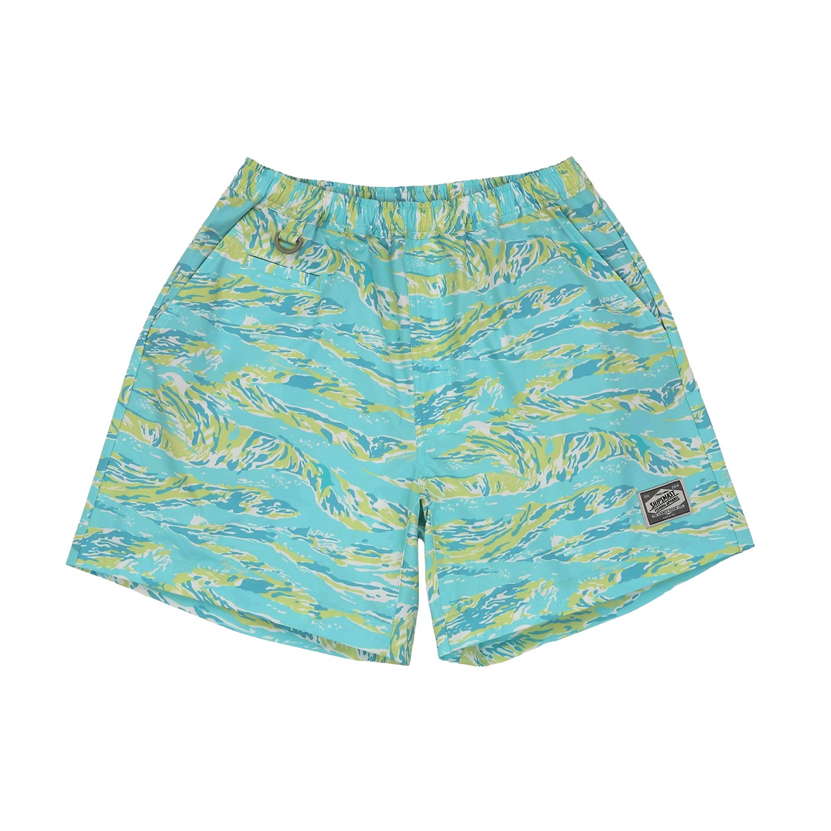 Fish Camo Dry ハーフパンツ【ブルー】