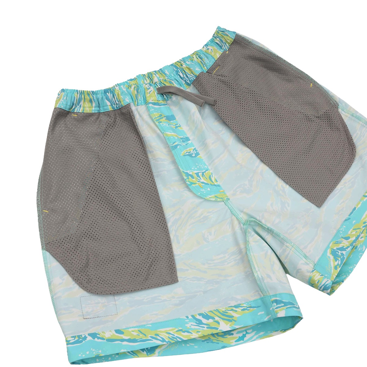 Fish Camo Dry ハーフパンツ【ブルー】