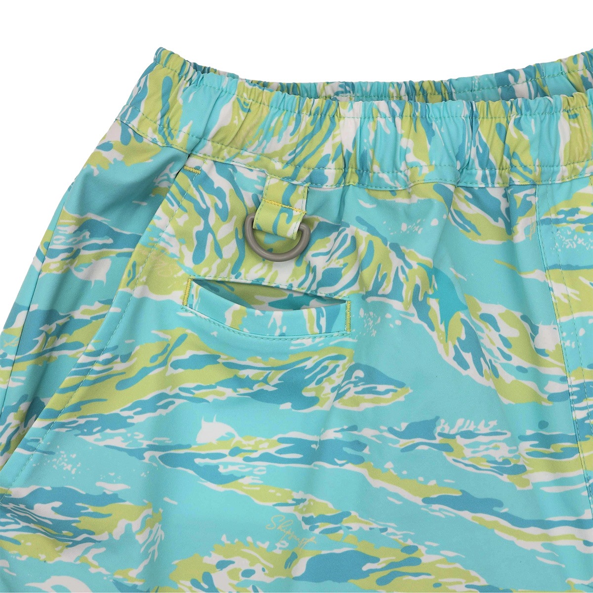 Fish Camo Dry ハーフパンツ【ブルー】