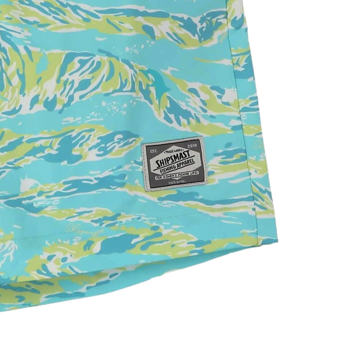 Fish Camo Dry ハーフパンツ【ブルー】