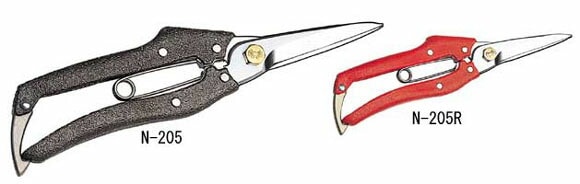 ニシガキ N-205 プロ200芽切鋏 180 三冨D