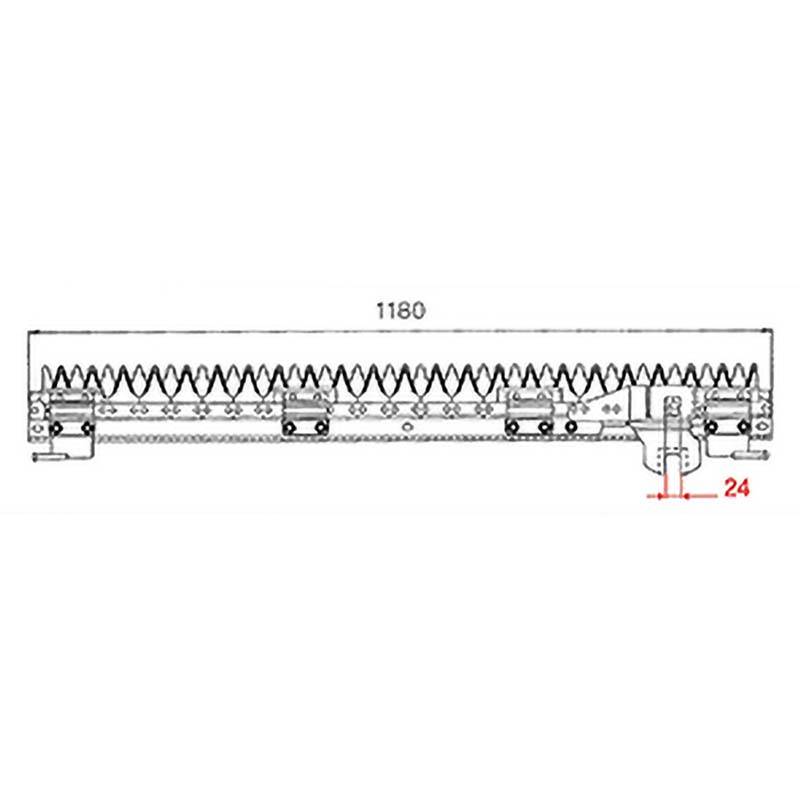 nashim コンバイン刈刃 M 三菱上下駆動3条 6945 VSS-26 VSS-30 VSS-38 VS-23 VS-25 VS-28 VS-33 ナシモト オK 代引不可