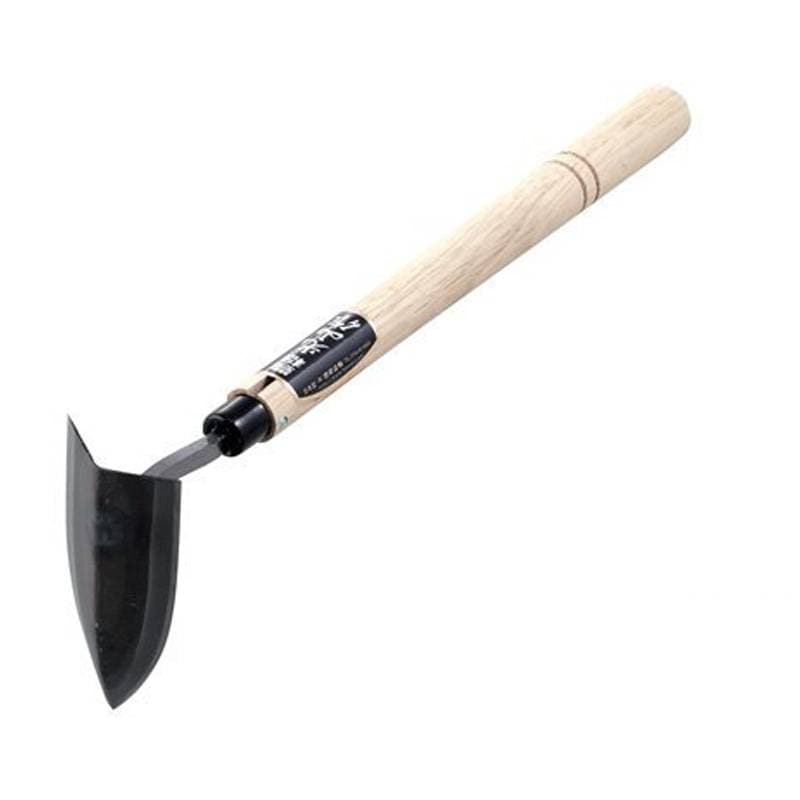 片手三角両刃鎌 鋼付 HT-4600 全長 410mm 豊稔企販 畑 庭 田 草削り 草刈り 除草 清掃 農業 H