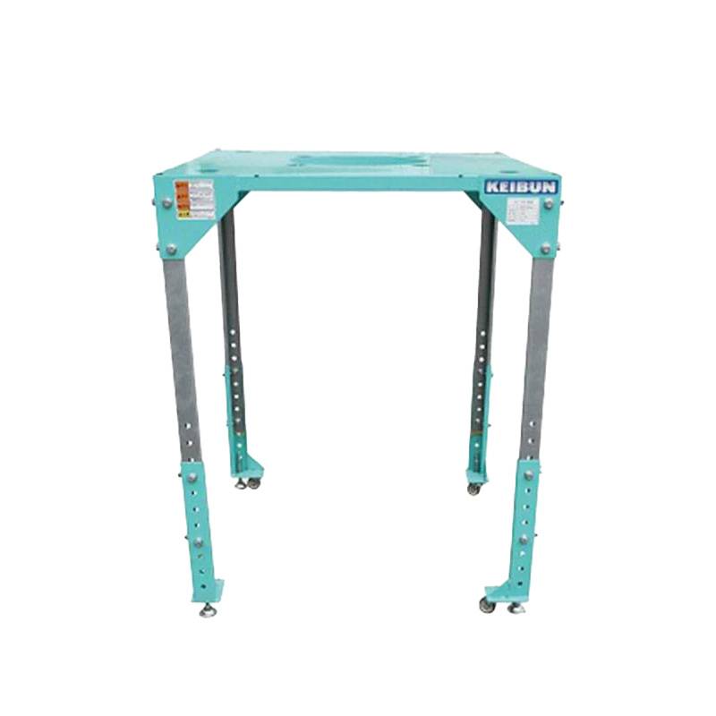 フレコンテーブル FCT-1000 啓文社 キャスター付き 高さ調整可 土入れ作業 に 啓文社 オK 個人宅配送不可 代引不可