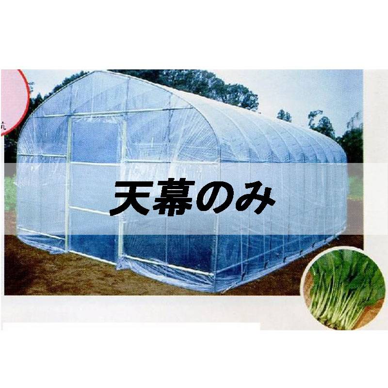 個人宅配送不可 天幕のみ 5.9坪 用 ビニールハウス 菜園ハウス H-3654 5.9坪用 南栄工業 代引不可